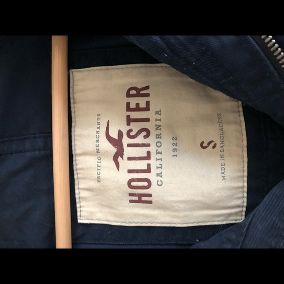 NWOT Hollister Navy Jacket Women’s Size Small - Picture 5 of 8